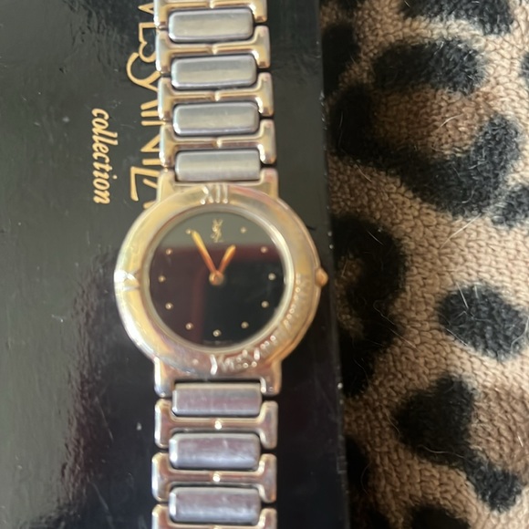 Yves Saint Laurent collection ladies two toned watch - Picture 2 of 8